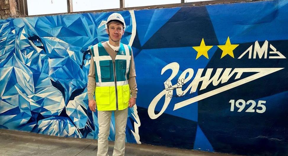Легендарный игрок ФК «Зенит» Александр Горшков и съемки фильма «Матч ТВ» к 100-летию клуба на ЛМЗ