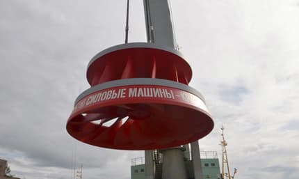 Shipment of Hydroturbine Wheels for the Krasnoyarsk HPP