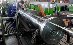 Обработка ротора высокого давления для Карагандинской ТЭЦ