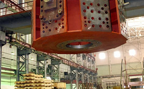 Остов ротора для Жигулевской ГЭС