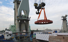Отгрузка второй партии крупногабаритного оборудования для Саяно-Шушенской ГЭС