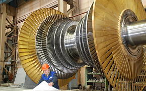 Ротор низкого давления турбины К-1200 Нововоронежской АЭС-2
