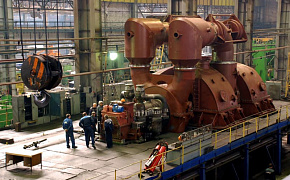 Испытания турбины К-160 для Карагандинской ТЭЦ
