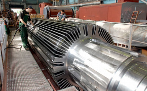 Обработка ротора для Ростовской АЭС